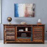 Aspen Reclaimed Wood Handmade Sideboard In Distress Finish